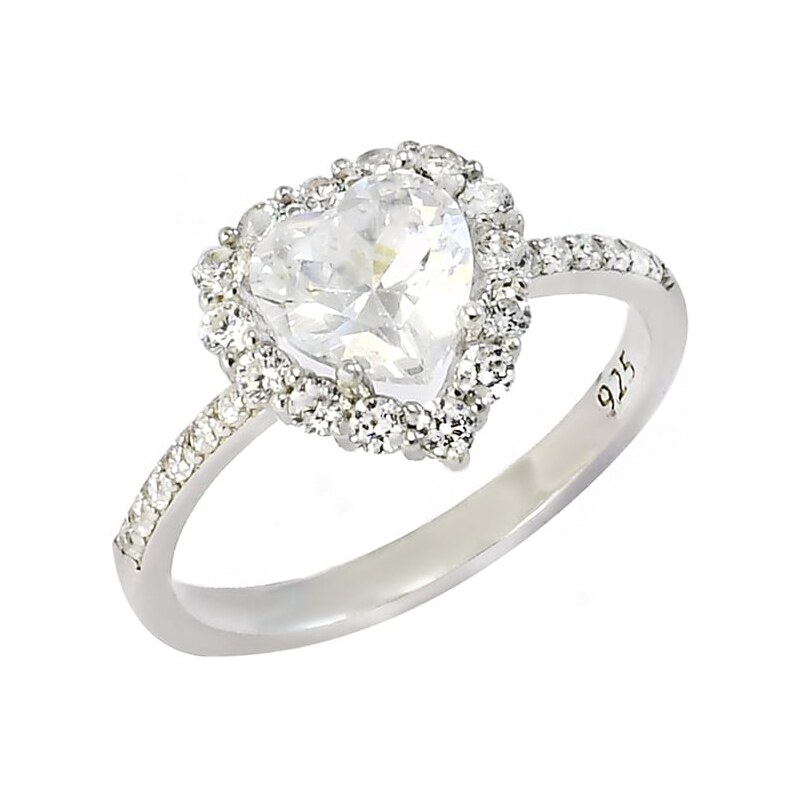 Strieborný prsteň Glare 863 62869854