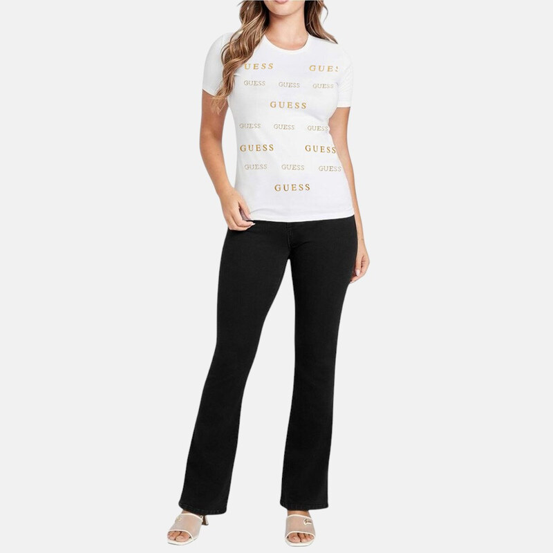 Dámské bílé triko Guess 56174