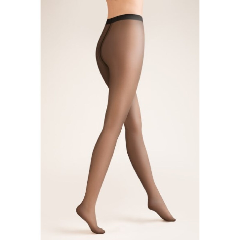 Dámske silonové pančuchy Gabriella čierné 20 DEN (103-nero) 62870907