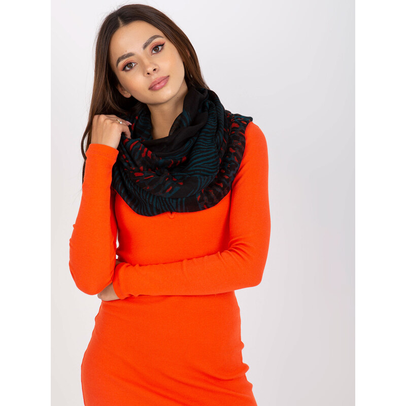 BASIC Čierna šatka so vzormi AT-KM-S-6221 33971554