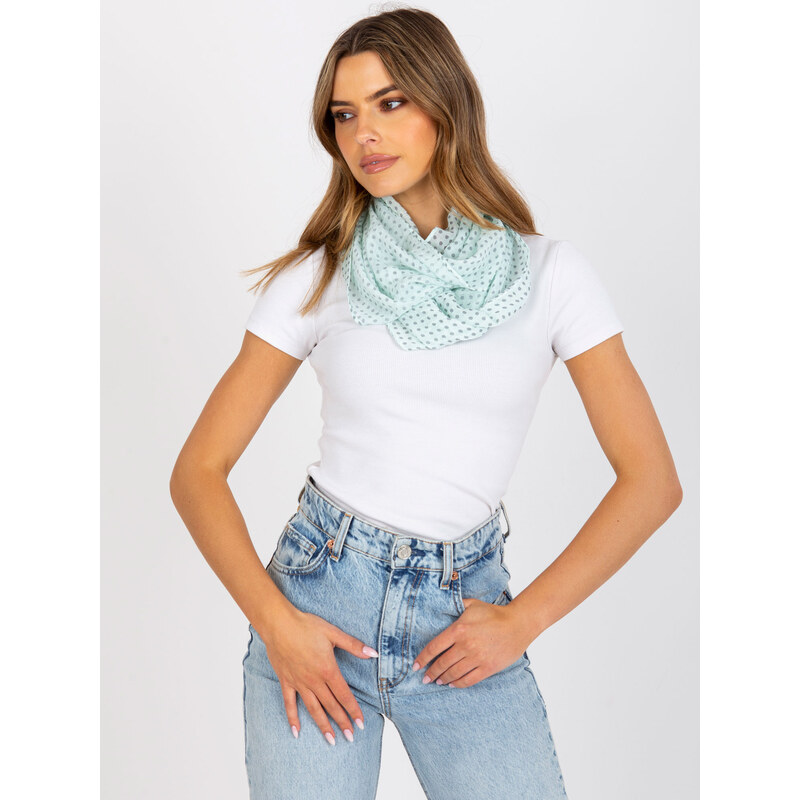 BASIC Mintová šatka s bodkami AT-CH-BF48181 33971454
