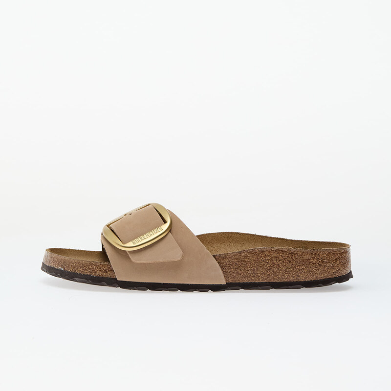 Birkenstock Madrid Big Buckle Natural Leather Nubuck Sandcastle 62871799