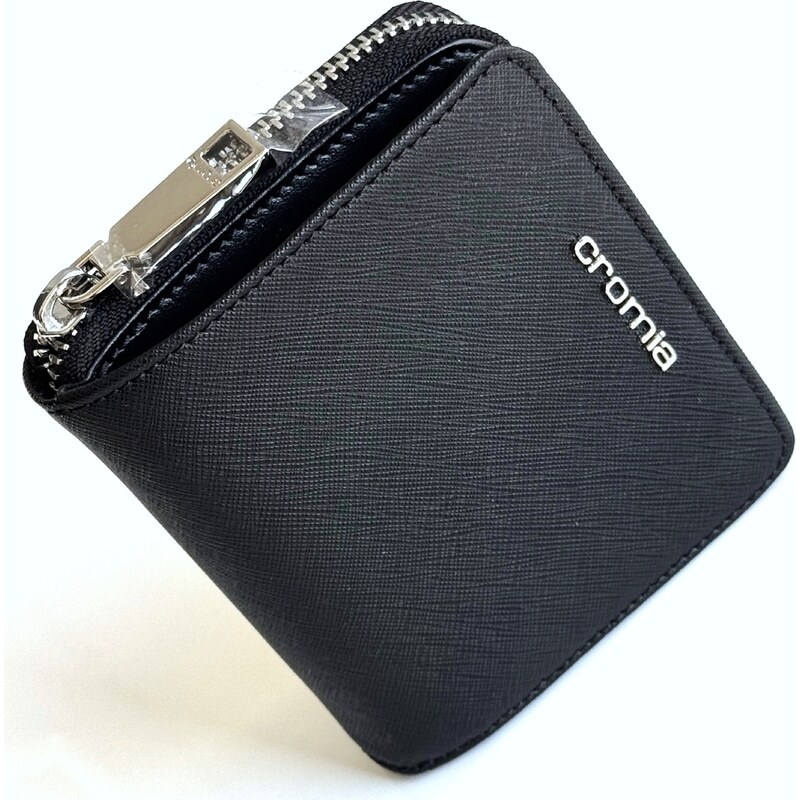 Kožená peňaženka CROMIA Perla 2009 čierna 62871947