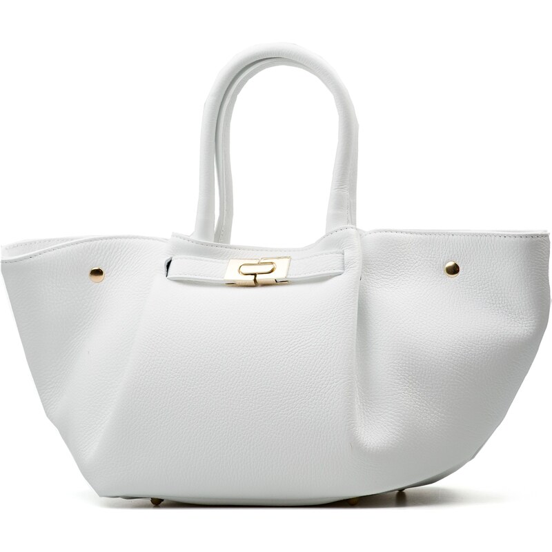 Blaire Kožená kabelka Cora biela 64987643