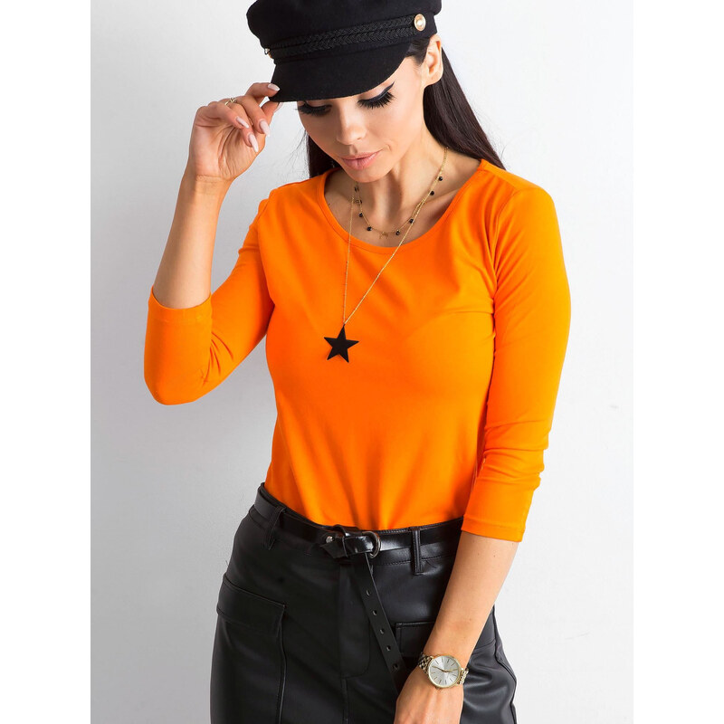 BASIC FEEL GOOD Dámske oranžové tričko RV-BZ-4690.20-orange 18836997