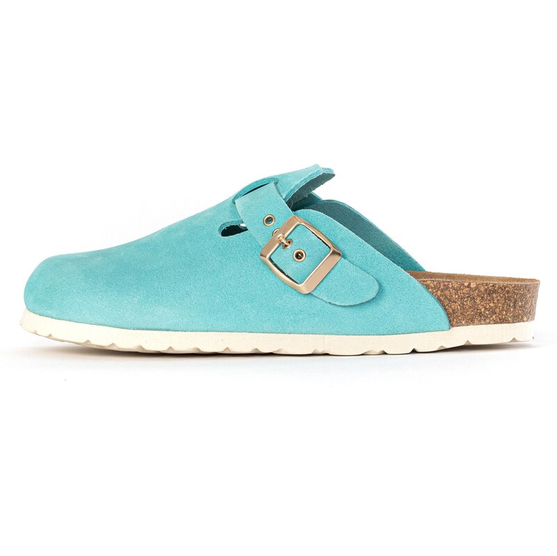 Bayton Šľapky Milky svetlomodrá 63143666