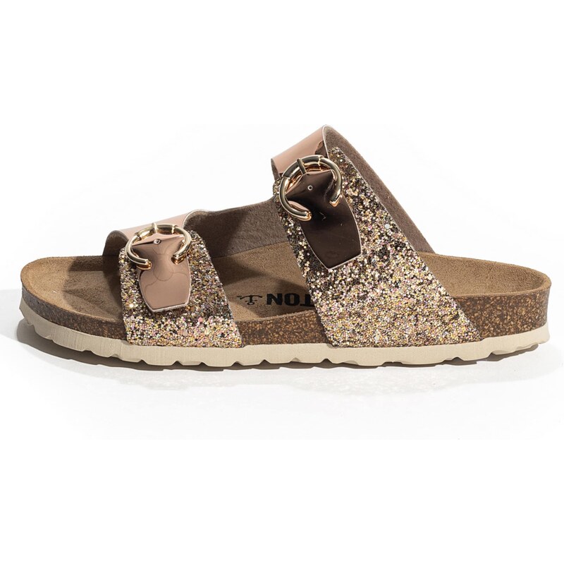 Bayton Šľapky zlatá 63146151