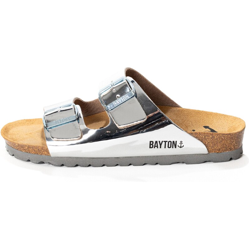 Bayton Šľapky Atlas strieborná 63153650