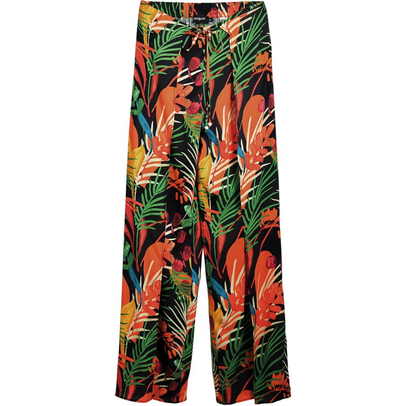 Desigual Nohavice zmiešané farby / čierna 63158315