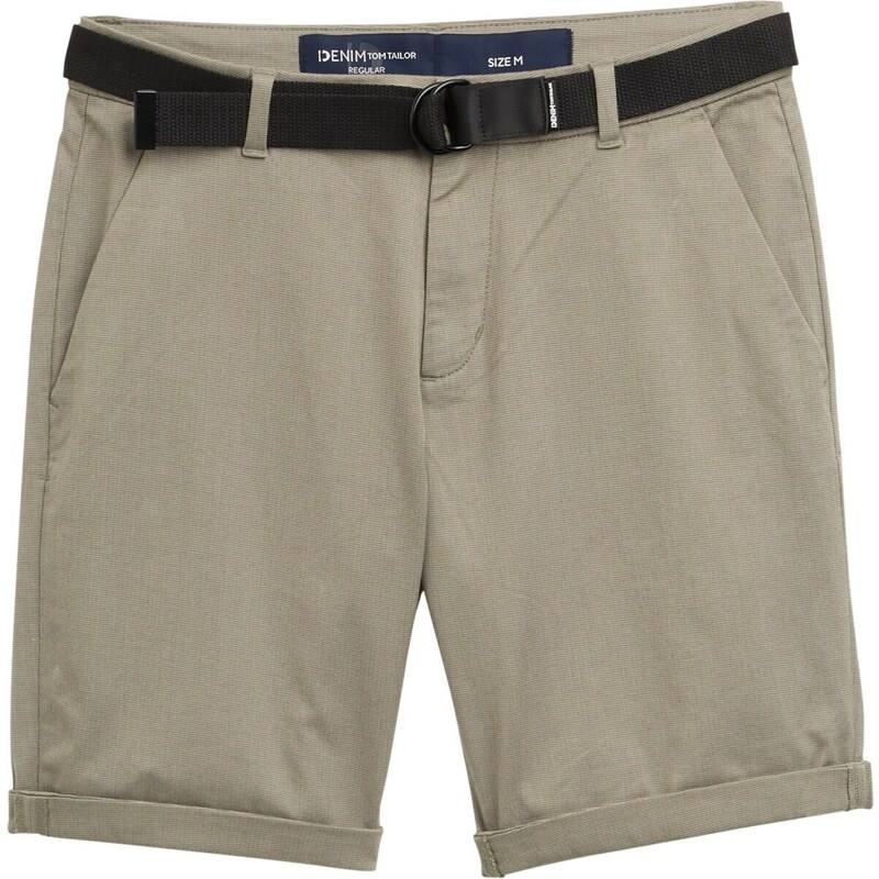 TOM TAILOR DENIM Chino nohavice tmavobéžová 62298298