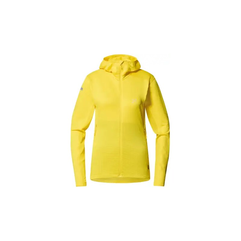 E-shop Haglöfs L.I.M Mid Multi Hood dámska mikina s kapucňou žltá vel.
