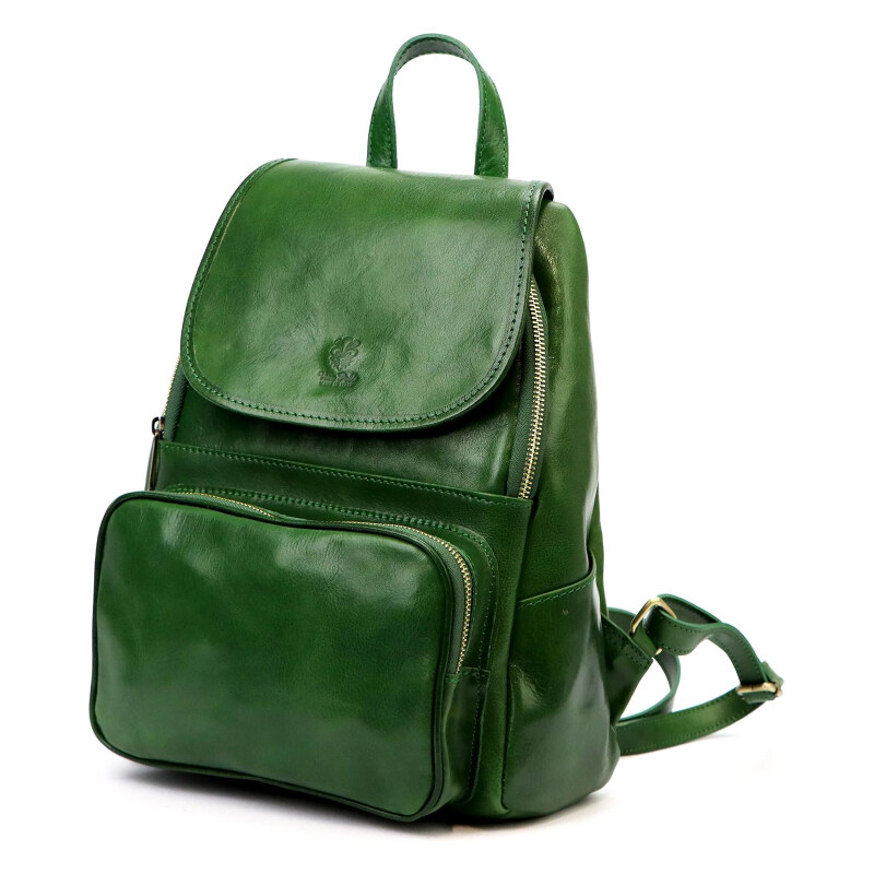 Florence kožený batoh zelený (KZ56942) 11l 62885745