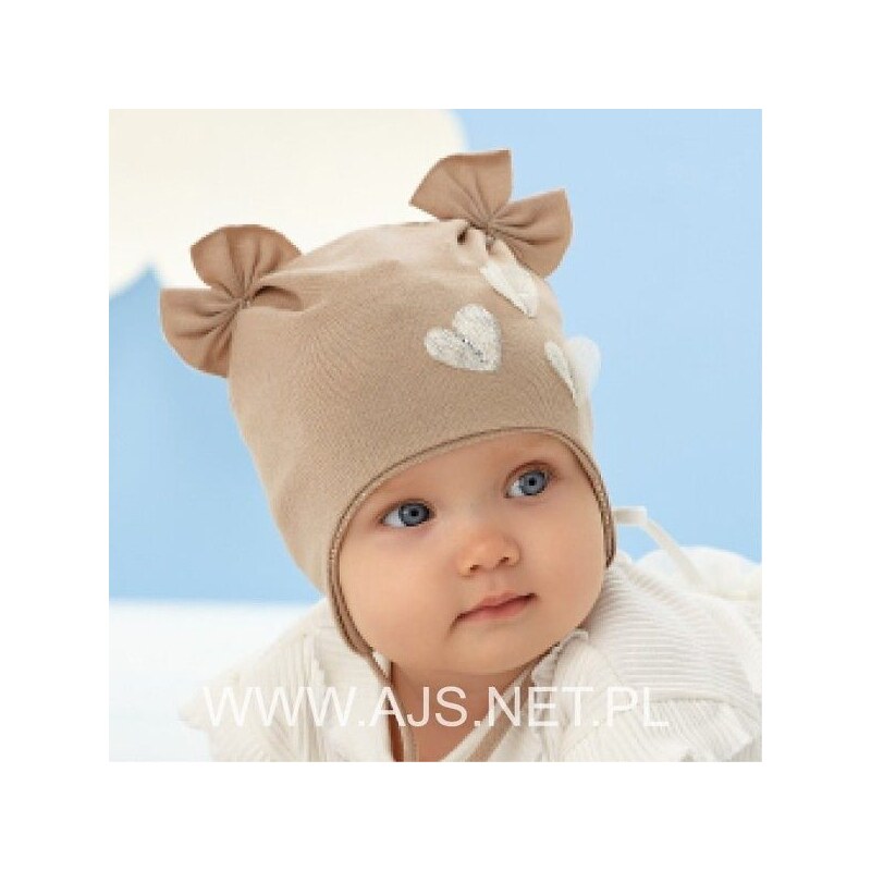 Dievčenská jarná čiapka AJS 50-006 62987671