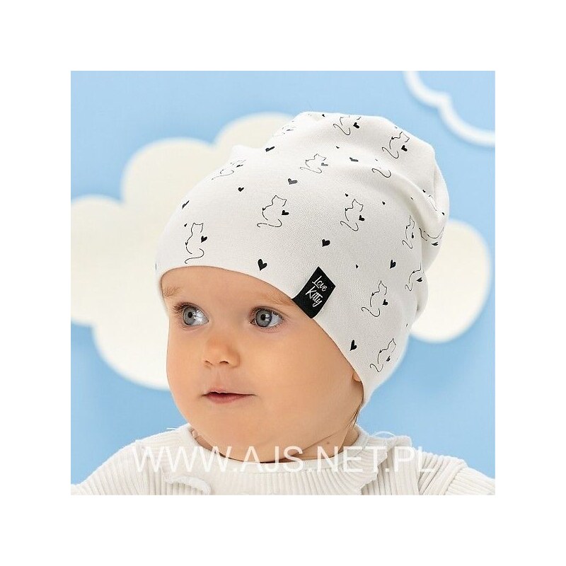 Dievčenská jarná čiapka AJS 50-029 62987693