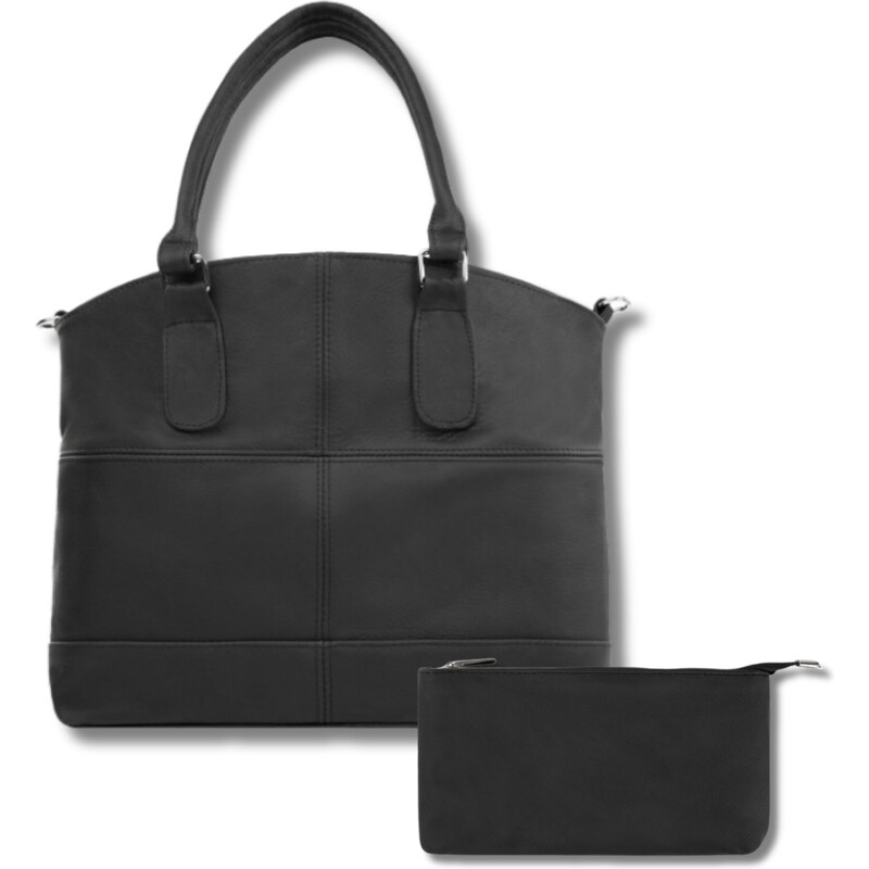 Abruzzo Darčeková sada, dámska kožená kabelka a kožená kozmetická 62886296