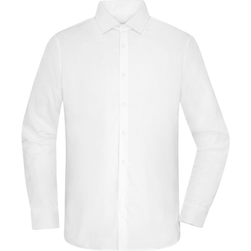 Pánska košeľa Regular fit zo zmiešaného popelínu s dlhým rukávom 62909331