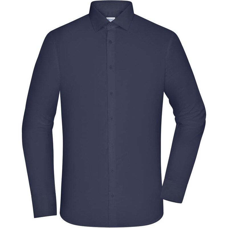 Pánska košeľa zo zmiešaného popelínu s dlhým rukávom Slim fit Daiber 62909343