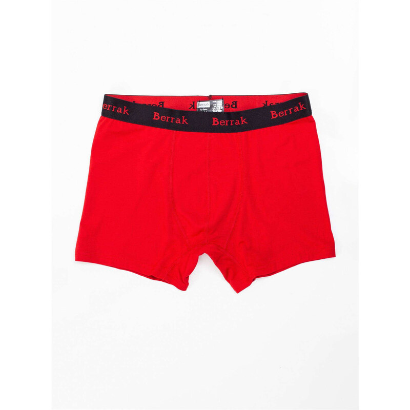 BASIC Pánske červené boxerky BR-BK-4476.28P-red 18870307