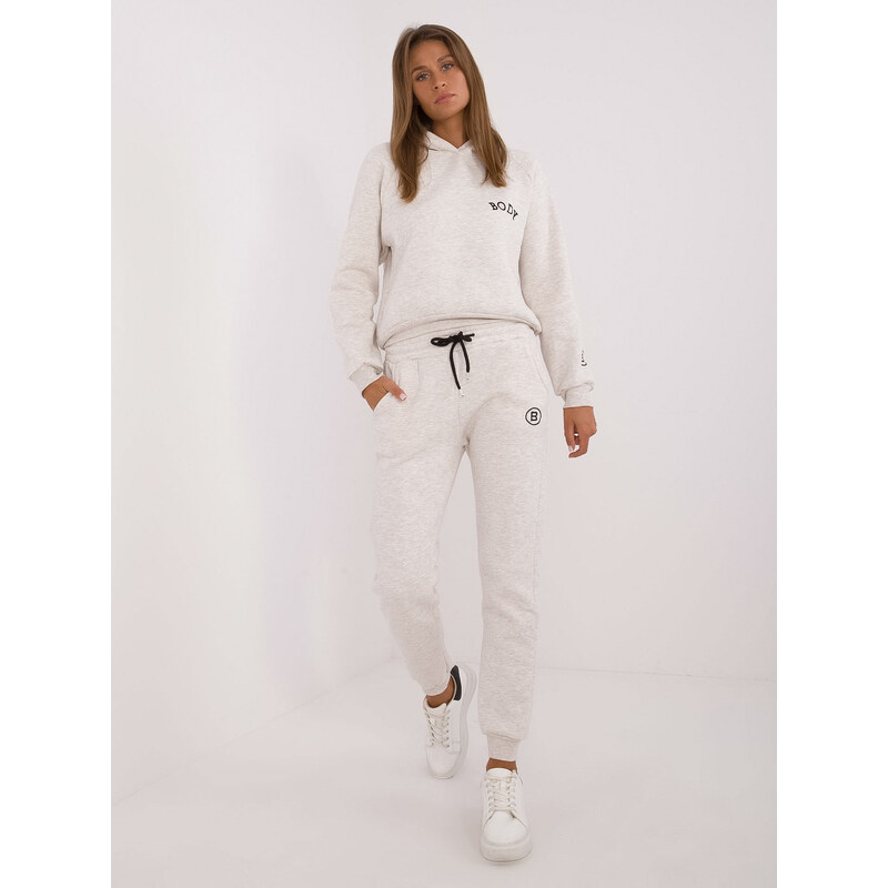 BASIC Béžová melírovaná tepláková súprava EM-KMPL-661B.14X-beige 57158858