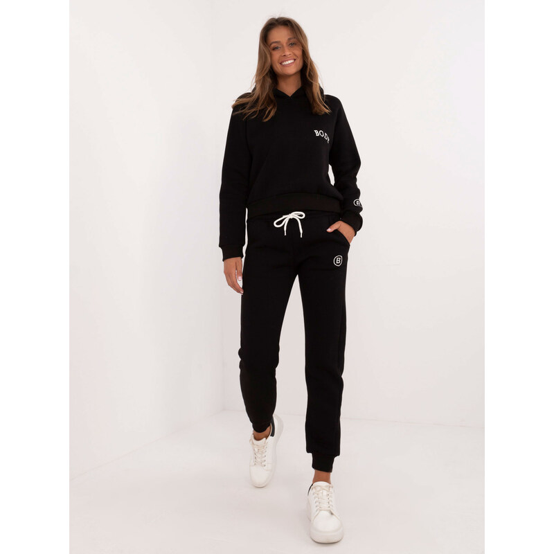 BASIC Čierna zateplená tepláková súprava s kapucňou EM-KMPL-661B.14X 59689610