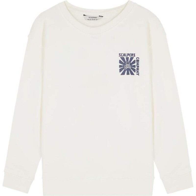 Scalpers Mikina námornícka modrá / šedobiela 62978024