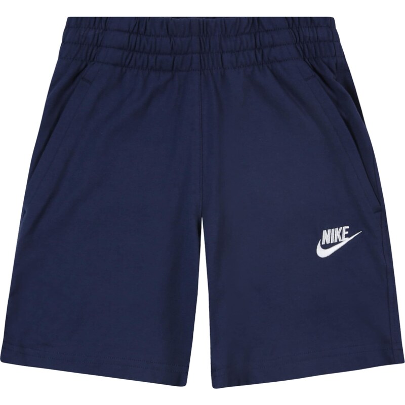 Nike Sportswear Nohavice CLUB námornícka modrá / biela 63116376