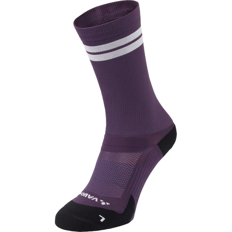Vaude cyklistické ponožky Bike Mid II, unisex, fialová (mulberry) 62895381