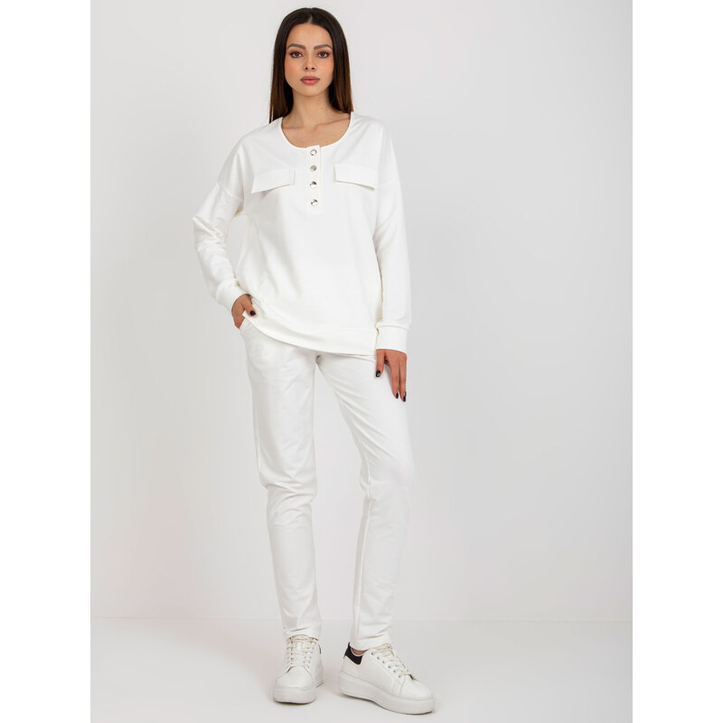 BASIC Smotanová súprava bez kapucne -LK-KMPL-509315.06-ecru 43686068