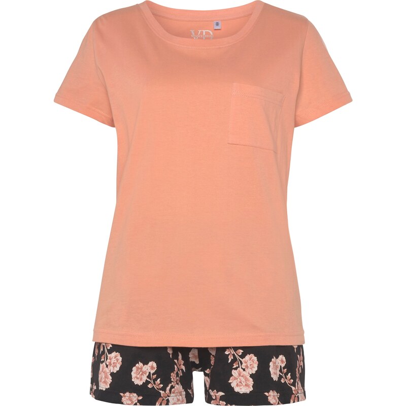 VIVANCE Kraťasy Dreams koralová / čierna 63144980