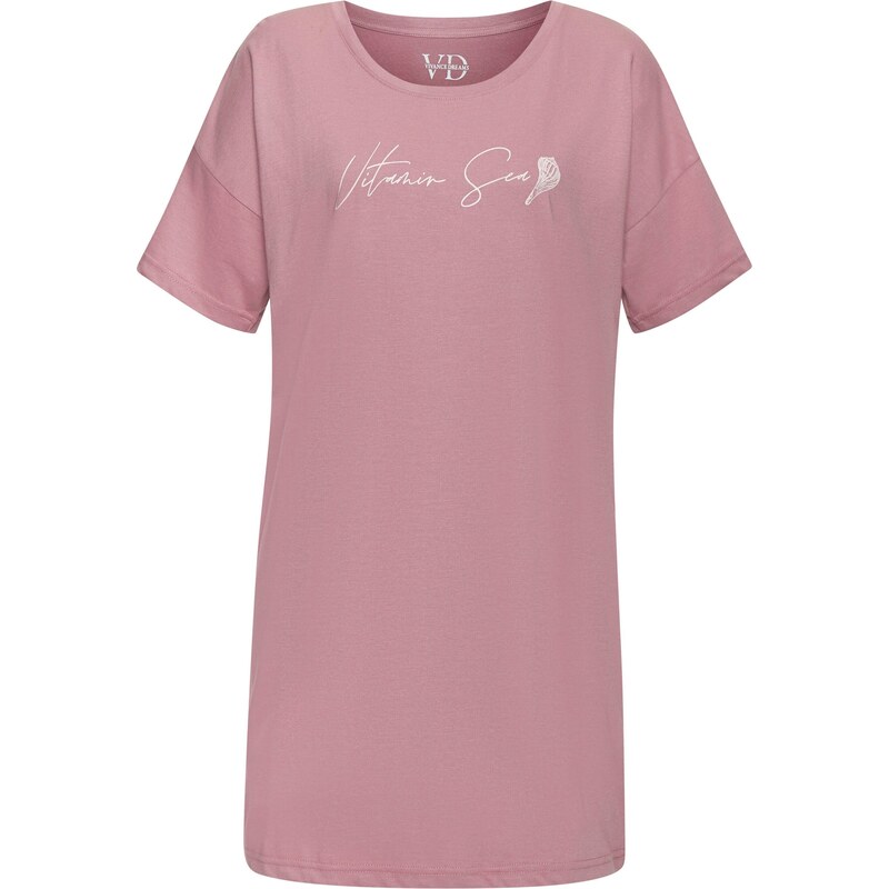 VIVANCE Tričká na spanie Dreams ružová / biela 62899729