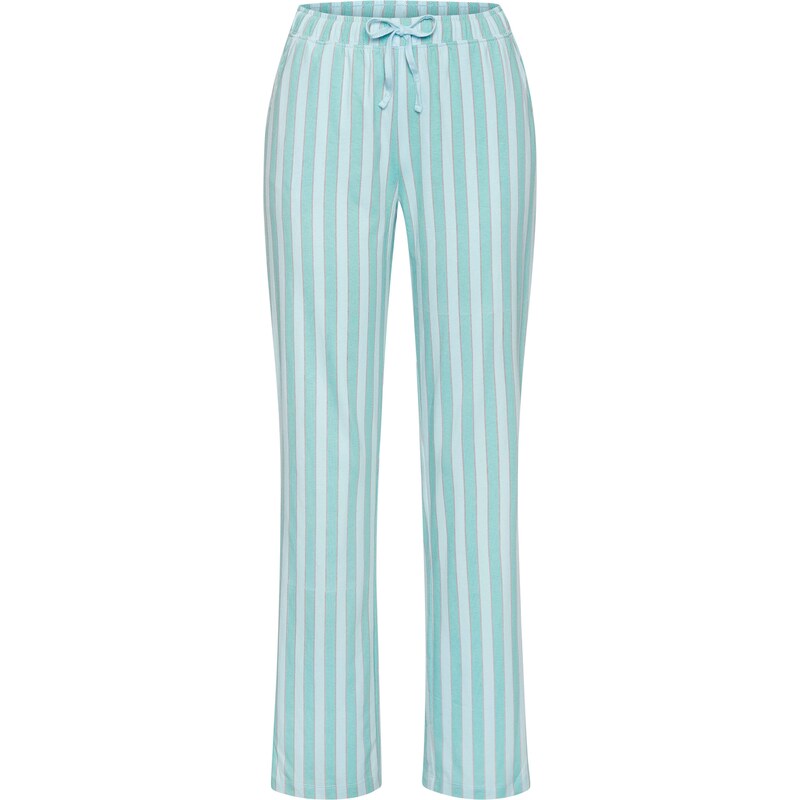 VIVANCE Pyžamové nohavice tyrkysová / svetlomodrá / hnedá 63156511