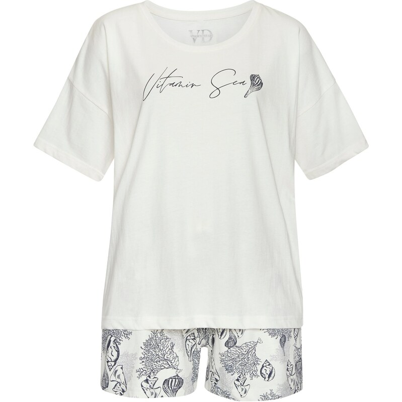 VIVANCE Kraťasy čierna / biela 63163848