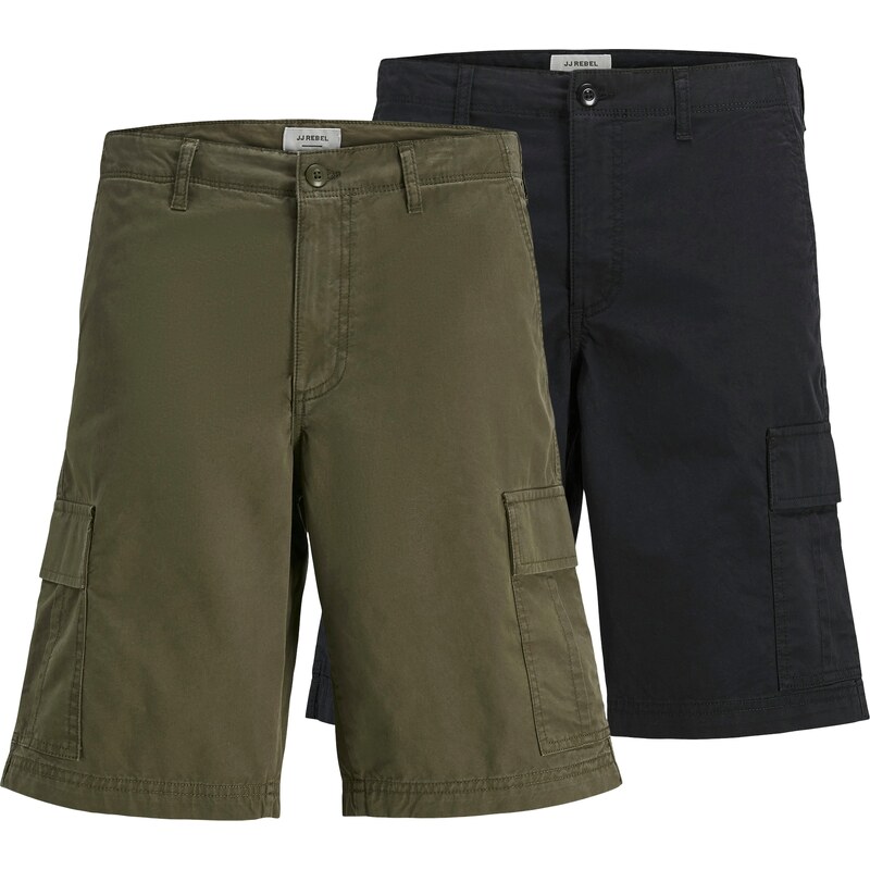 JJ Rebel Kapsáče JREBCARLOS tmavozelená / čierna 62902366