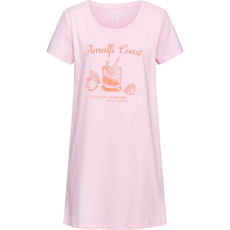 VIVANCE Nočná košieľka Dreams tmavooranžová / ružová 63156489