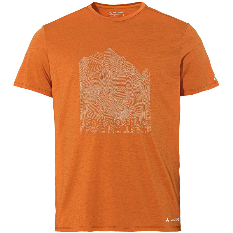 Vaude Tekoa Wool tričko, oranžové 62905517