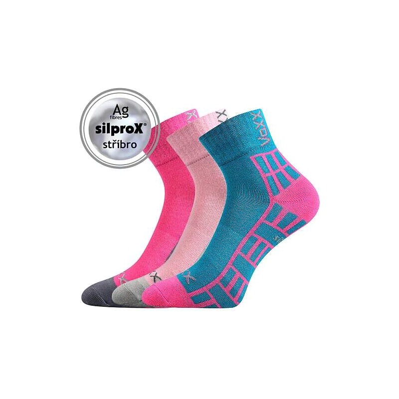 MAIK detské antibakteriálne ponožky so striebrom VoXX Holka 25-29 3 28516956