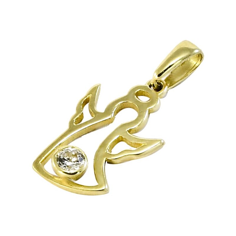 Zlatý prívesok Glare 552 62906883