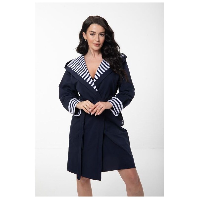 Dorota Bavlnený dámsky župan Evelin modrý 63139979