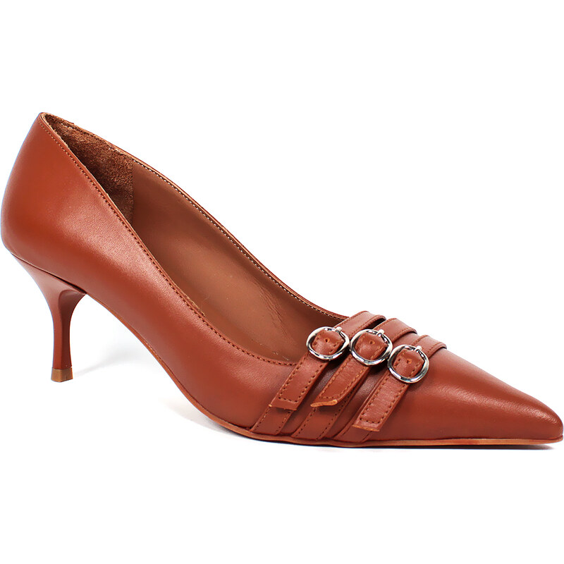 Kožené lodičky Secretshoes 62907070