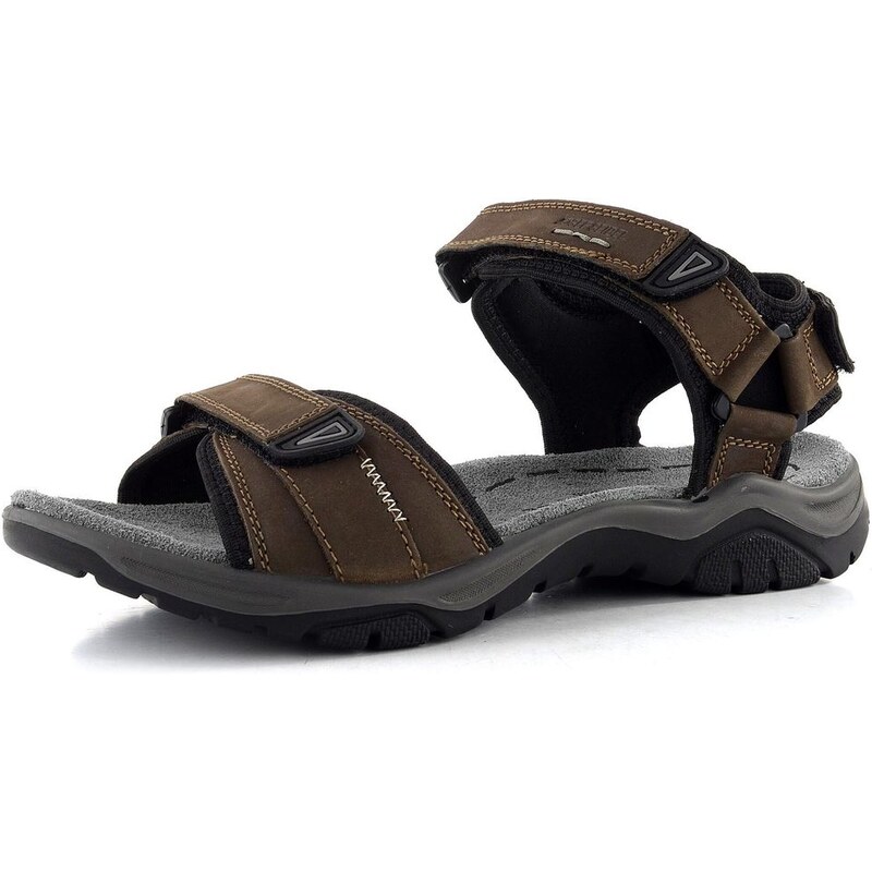 Josef Seibel sandále so suchými zipsami hnedé 57201TE10 62907277