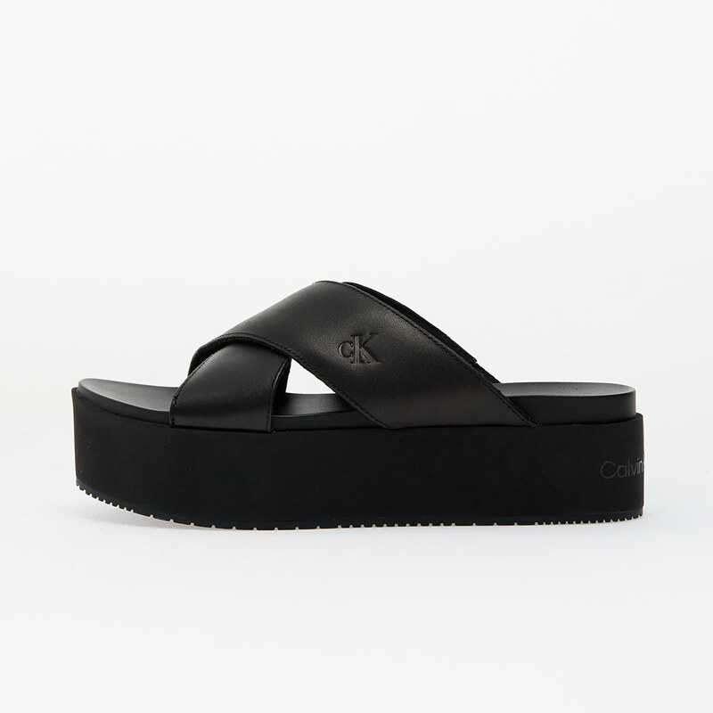 Calvin Klein Jeans Flatform Cross Mg Uc Black 62928905