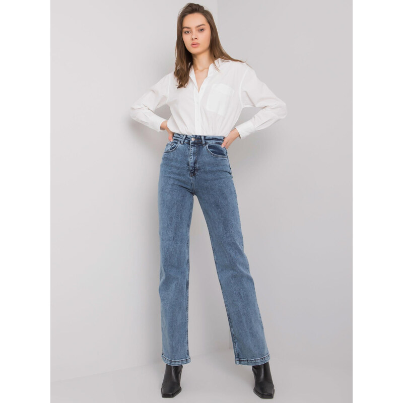 BASIC Svetlo modré dámske džínsy -MR-SP-351.72P-blue 28552740