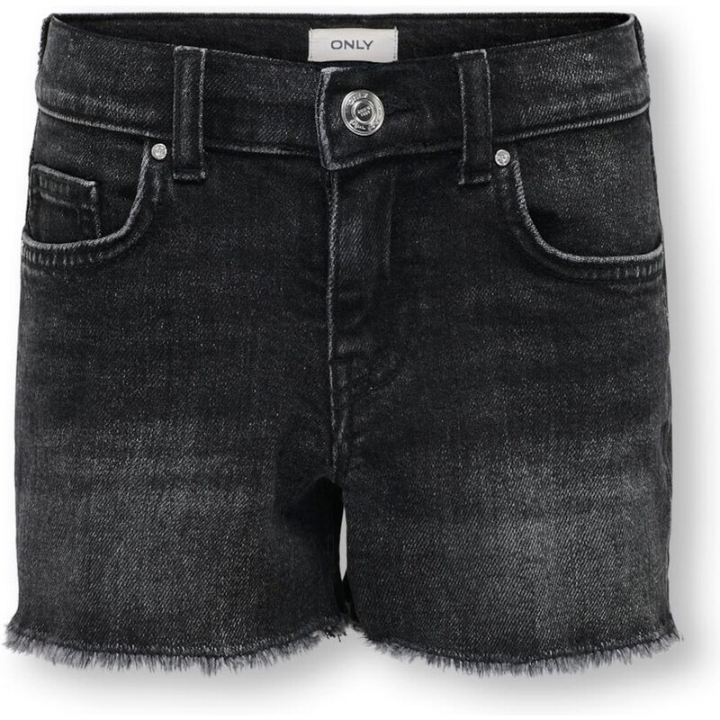 ONLY GIRLS Džínsy KOGRobyn čierna melírovaná 62772374