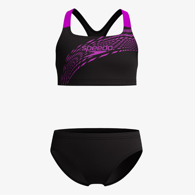 Speedo MDLY LOGO 2PC JF PURPLE 11-12 63587582