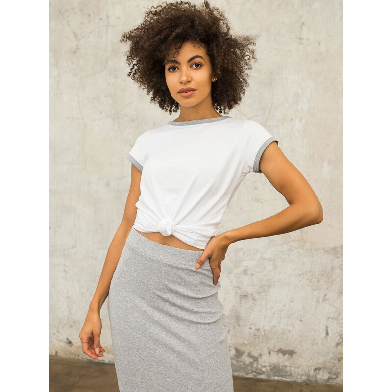 FOR FITNESS Dámske biele tričko RV-BZ-5234.11P-white 18837159