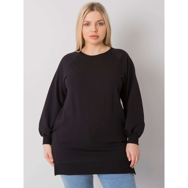 RELEVANCE Čierne dámske tričko s vreckami RV-BZ-7227.95-black 57948486