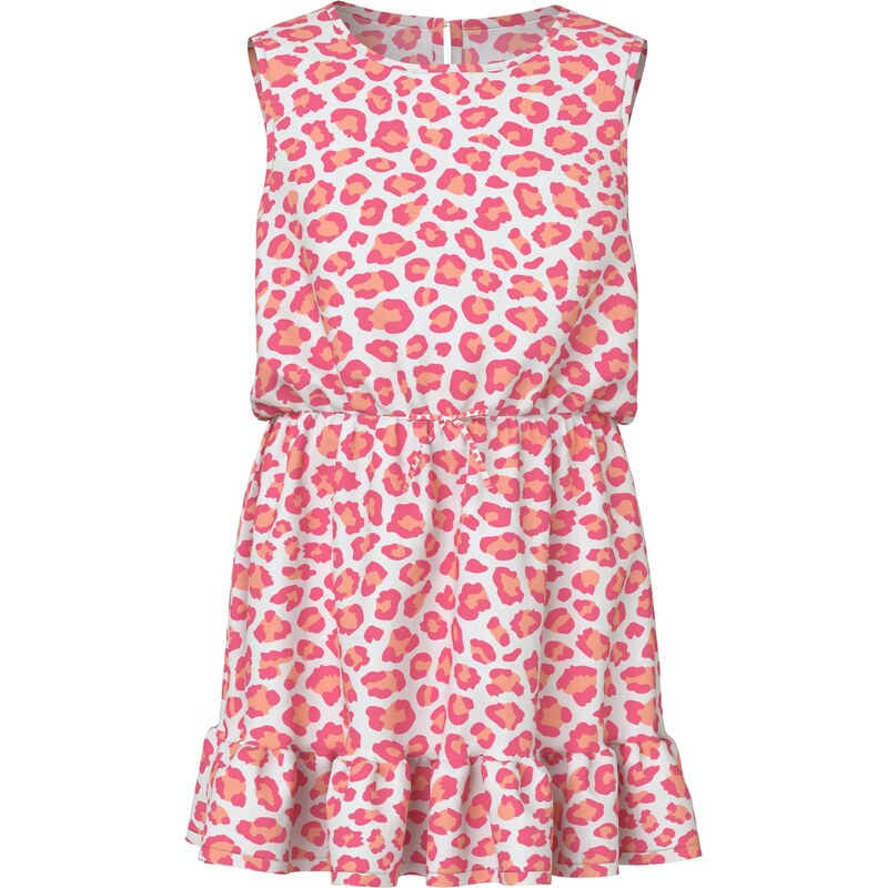 NAME IT Šaty NMFVINAYA SPENCER ružová / purpurová / biela 62915680