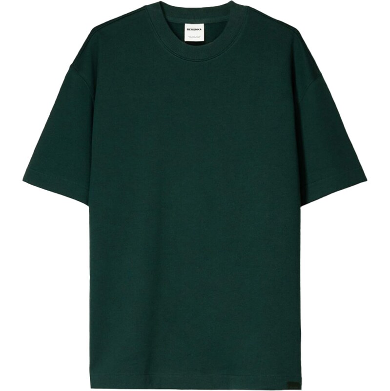 Bershka Tričko tmavozelená 63156985