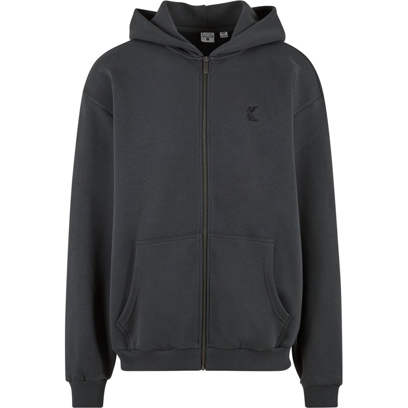 Karl Kani Tepláková bunda sivá / čierna 63150776