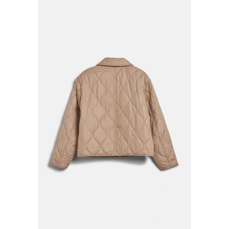 BUNDA GANT QUILTED COLLARED JACKET DARK KHAKI